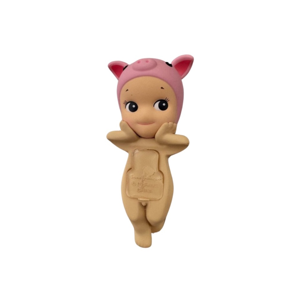 Sonny Angel Hippers Pig Piglet Pink Animal-Themed Baby Figurine New